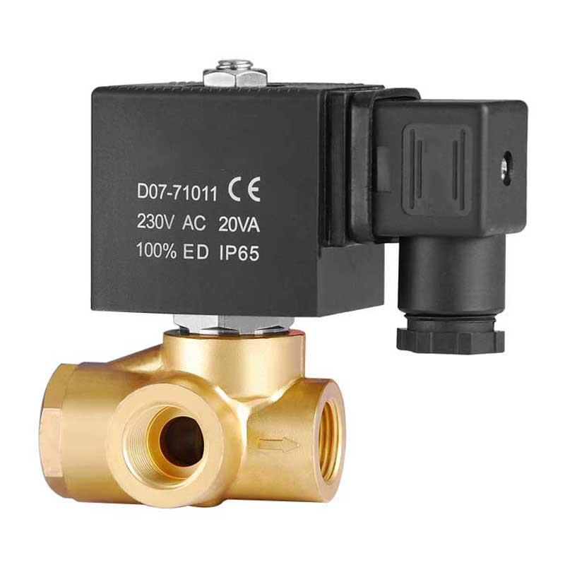 厂家直销二位二通式黄铜超高压电磁阀SLZ2-3