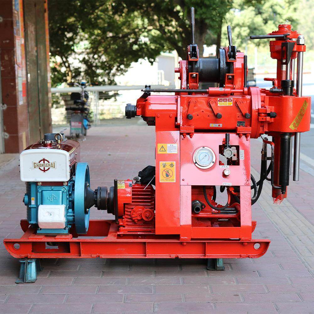 京新探北探XY-1A-4高速钻机带泵地质勘探岩层取芯钻水井货到付款