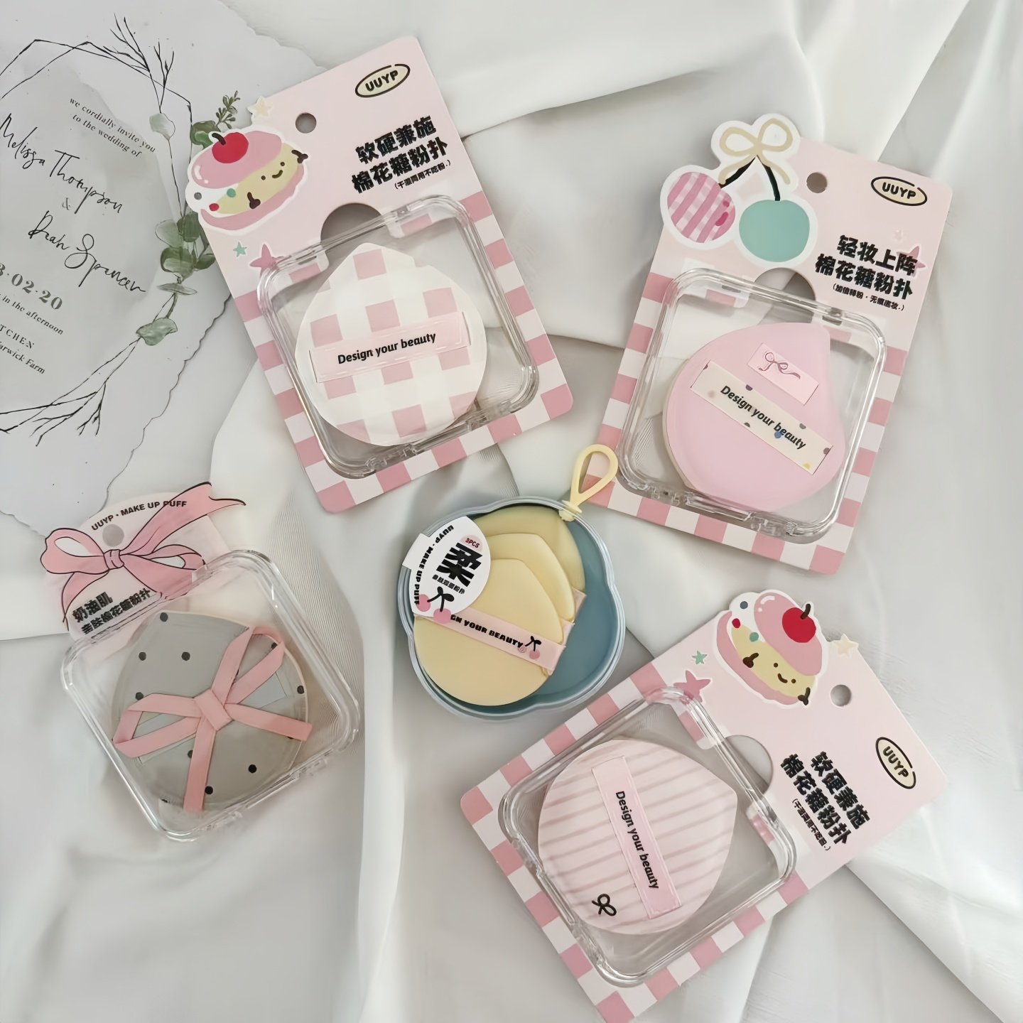 悠悠一品亲肤双面气垫粉扑三角型小面包干湿两用不吃粉定妆遇水大,彩妆/香水/美妆工具,美妆蛋/扑/海绵,淘宝优惠券,粉丝福利购,淘宝优惠卷