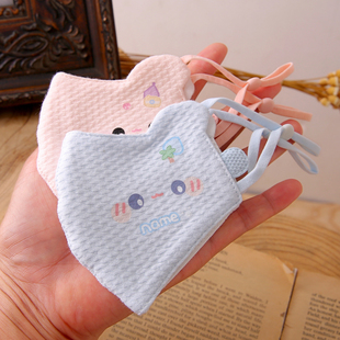 婴儿口罩a类纯棉幼儿童宝宝户外防风防寒秋冬季保暖透气面罩1-2岁