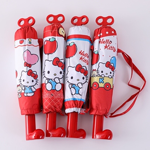 HelloKitty凯蒂猫雨伞高颜值2026新款 晴雨两用手动不自动遮阳防晒