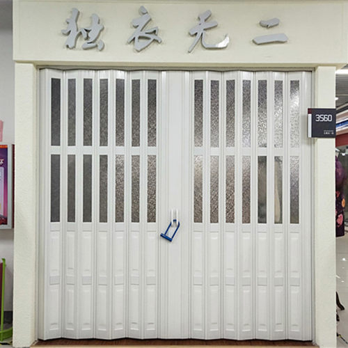 恒鑫pvc折叠门开放式推拉阳台