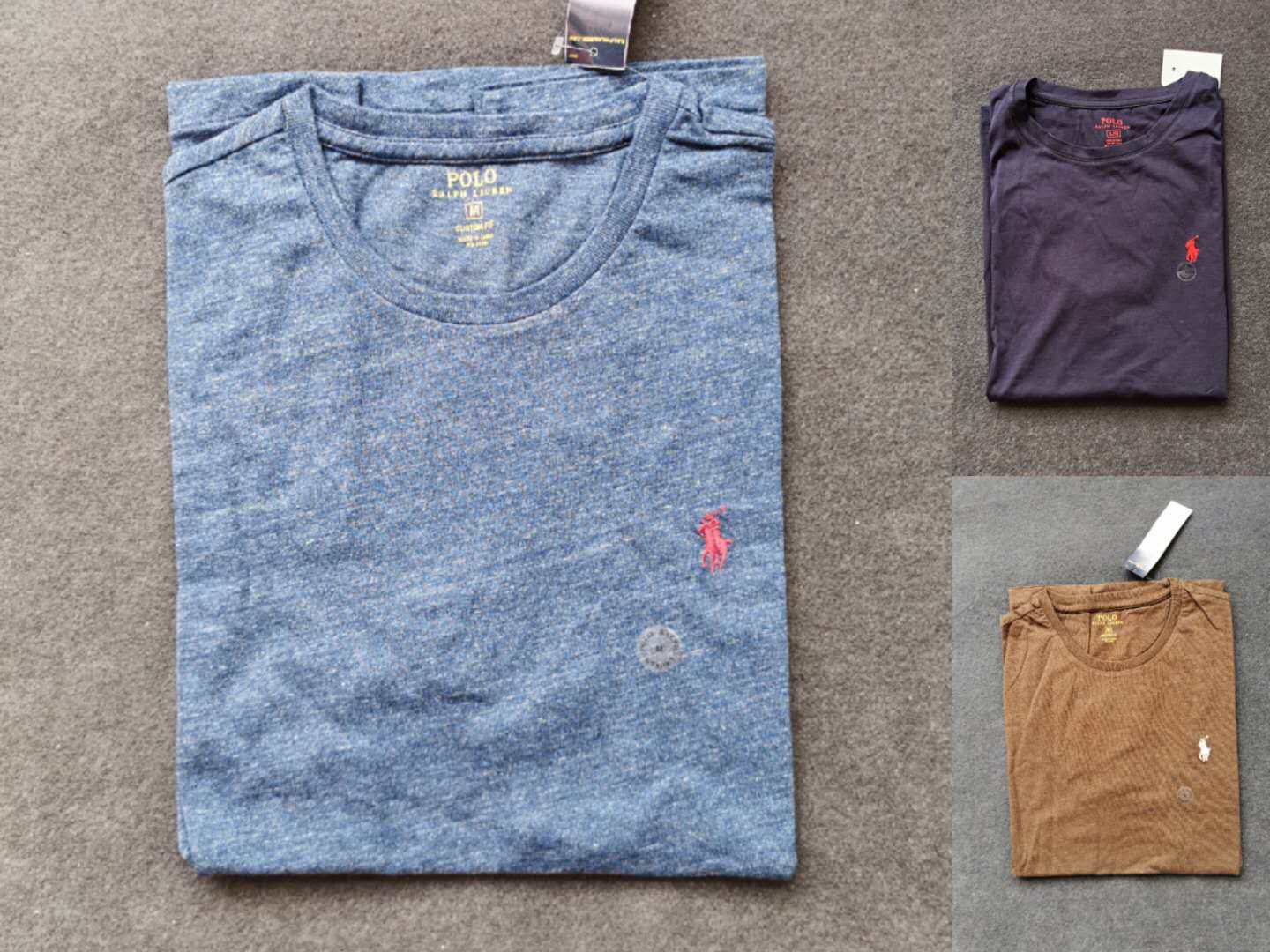 RL純棉男士圓領短袖T恤打底柔軟舒適休閑運動在類目 男裝, T恤中 - 來自Buy2taobao.com提供專業的淘寶代購服務