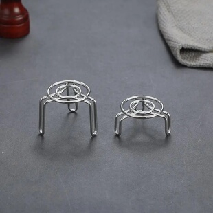 超迷你不锈钢超小蒸架蒸格家用奶锅养生壶小锅架子蒸蛋脚隔水架子