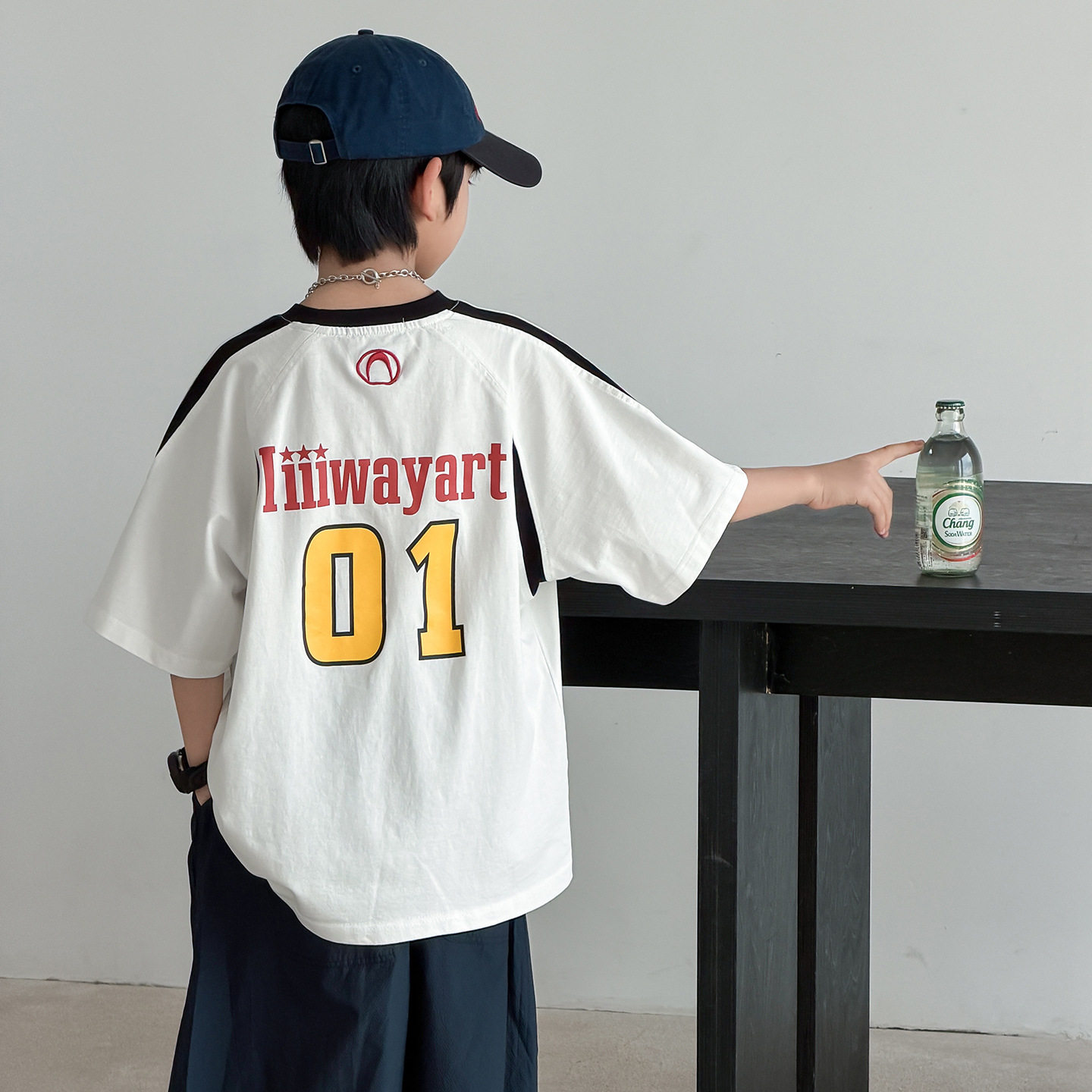 2026夏装波拉童装男女童短袖t恤儿童夏季上衣男孩中大童运动Tee