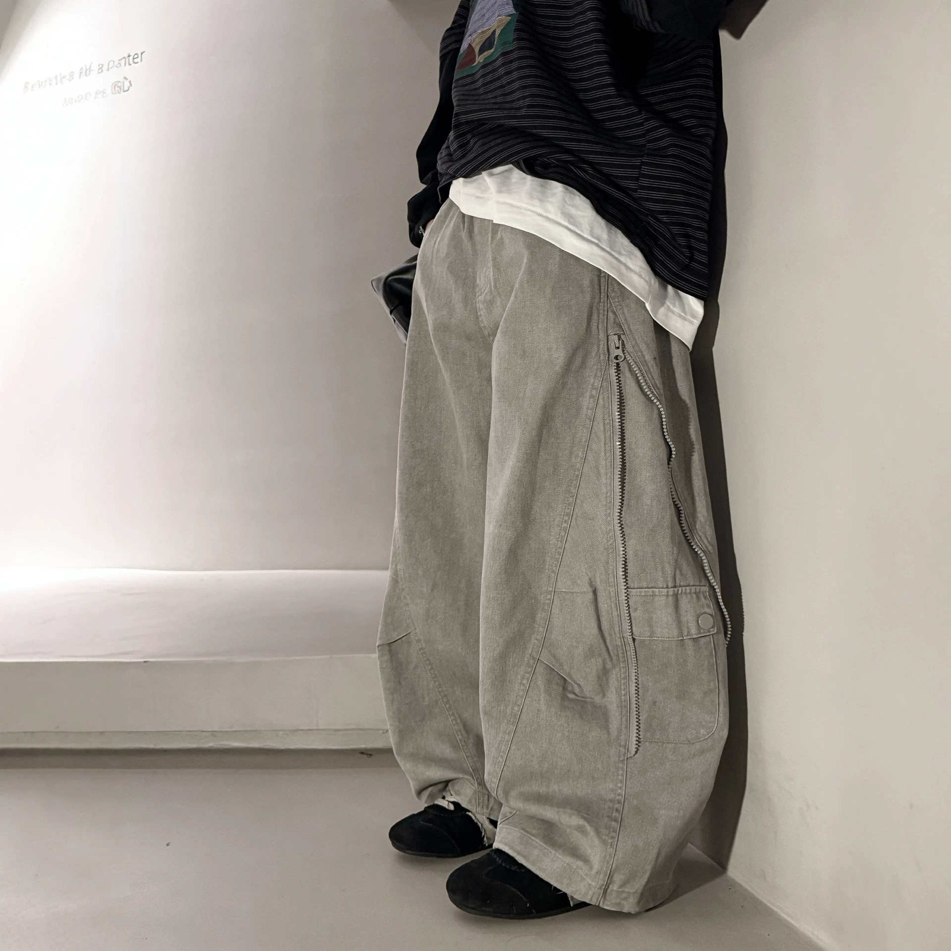 波拉童装男童牛仔裤春秋款2026秋装中大儿童装秋季宽松休闲裤子男