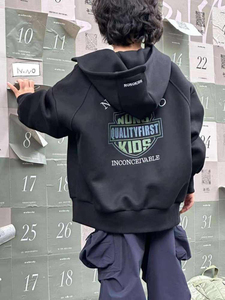 2024秋装波拉韩国男女童青少年小中大童街舞拉链外套运动衫