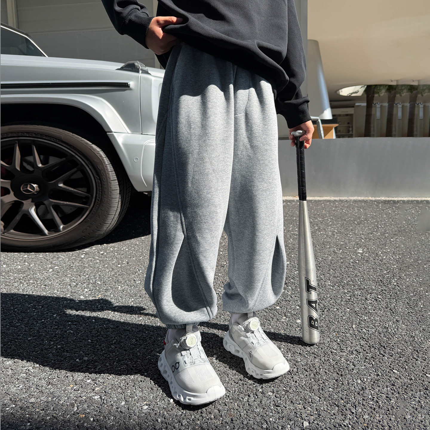 波拉童装男童浅秋经典休闲卫裤2026秋装秋季中大童韩版休闲裤
