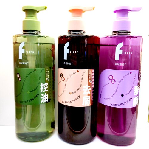 新品FRISTO菲尼斯特 玻尿酸强韧柔亮洗发露750ml控油蓬松去屑清爽