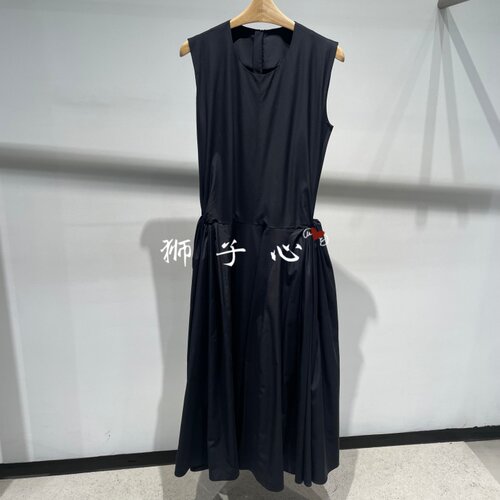 狮子心JN/江南国内专柜正品26夏无袖连衣裙5Q4G14520-1595