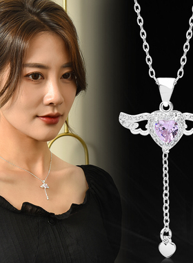 穗爵合金钛钢扭片链女