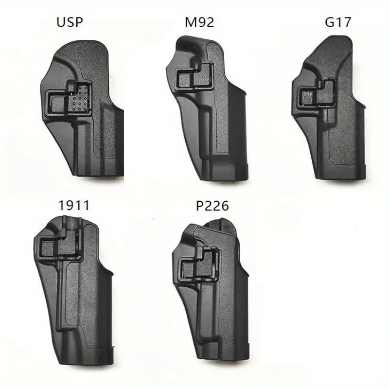 M1911/M92/P226/USP/17塑料战术腰套真人CS野战战术快拔枪套包邮