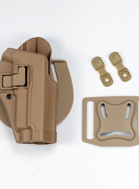 GLOCK格洛克手枪套腰部战术快拔套忽必烈P1 G17 19 1911 M92 P226