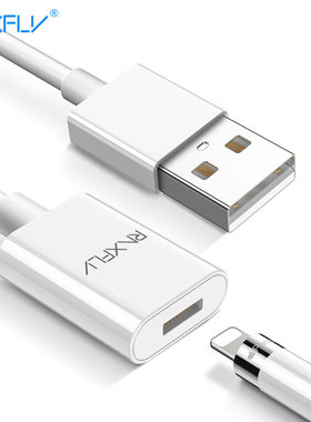 苹果电容笔lightning母头转接USB