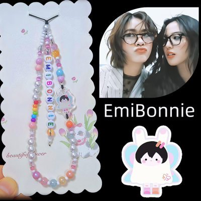 EmiBonnie艾米邦尼 GMM娃娃亚克力手机链饭制他泰cp应援挂件