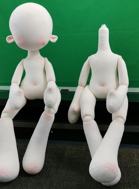 鬼妈妈玩偶成品4560cm纽扣珠子bjd-OC娃娃素特体成品3D开版第五人