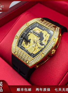 正品MIGE米格长城系列男士自动机械表商务男表大气时尚