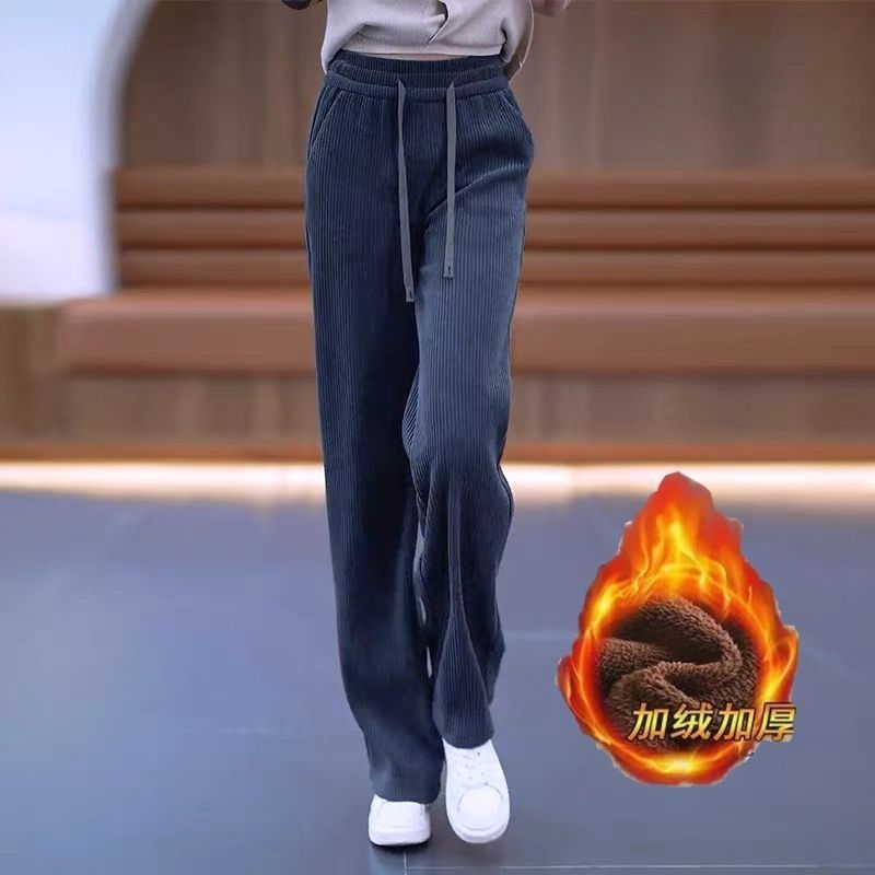 宽松时尚显瘦减龄大码女士阔腿裤