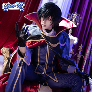 漫骨反叛的鲁鲁修cos服 zero黑色骑士鲁路修动漫C服cosplay服装男