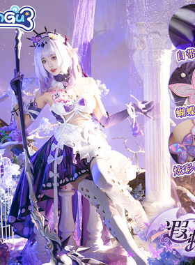 漫骨崩坏星穹铁道遐蝶cos服冥河的女儿动漫全套游戏cosplay服装女