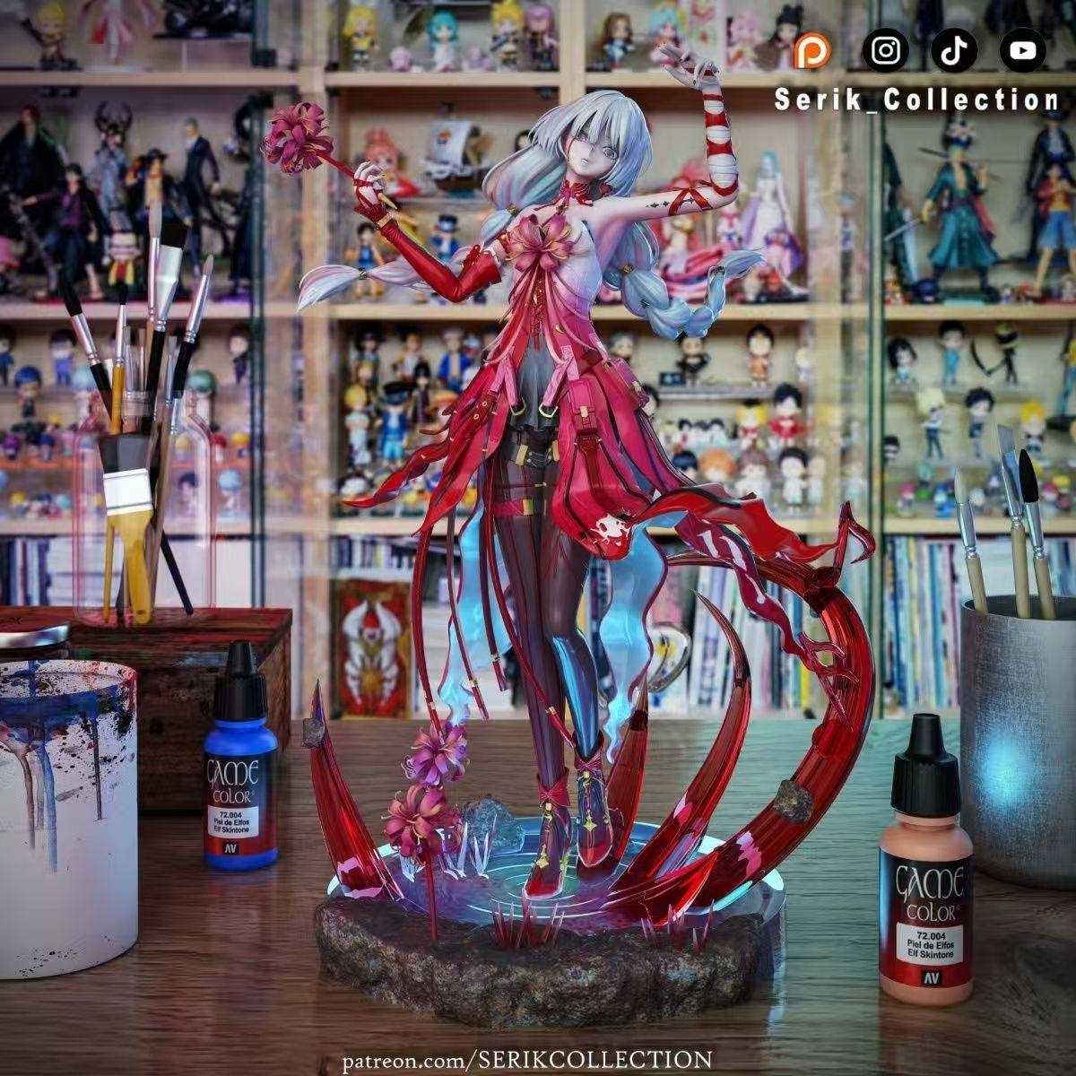 鸣潮弗洛洛GK手办生日礼物动漫模型 14K高精度机箱摆件汽车摆件,模玩/动漫/周边/娃圈三坑/桌游,等比例手办/Q版手办专区,淘宝优惠券,粉丝福利购,淘宝优惠卷