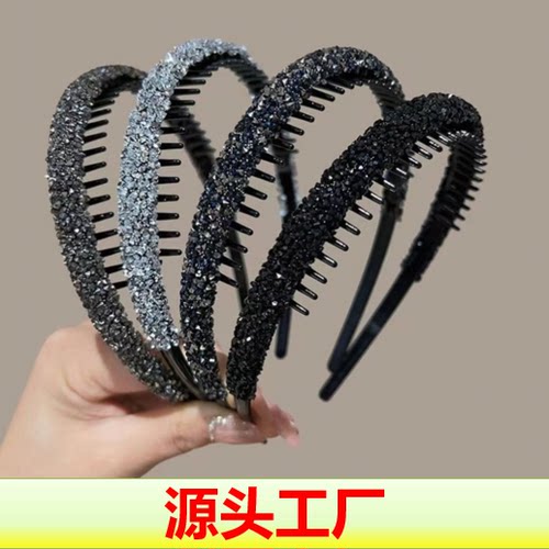 碎发整理神器钻发箍刘海头发带齿