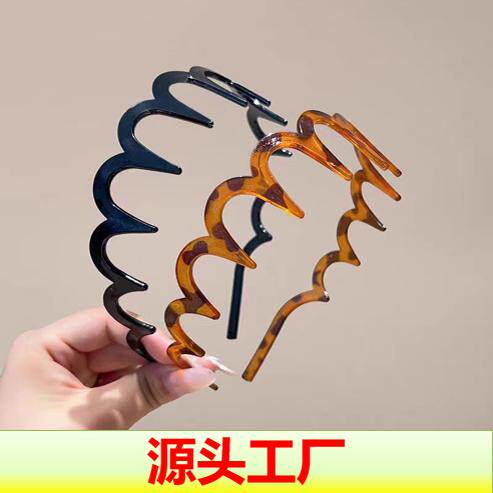 发卡饰品优质牛筋休闲风化妆洗脸