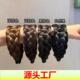 假发发箍五股辫加厚宽边手工鱼骨辫麻花头箍女夏天高颅顶压发发窟