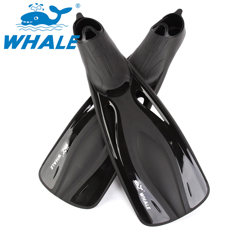 鲸鱼成人专业游泳训练长脚蹼蛙鞋套装浮潜用品柔韧鸭蹼潜水装备