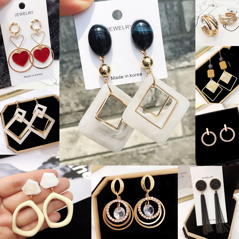 2019夏天高级感耳环新款气质百搭网红耳饰女耳钉显脸瘦清新耳坠潮在类目 饰品/流行首饰/时尚饰品新, 耳饰, 耳环中 - 来自Buy2taobao.com提供专业的淘宝代购服务