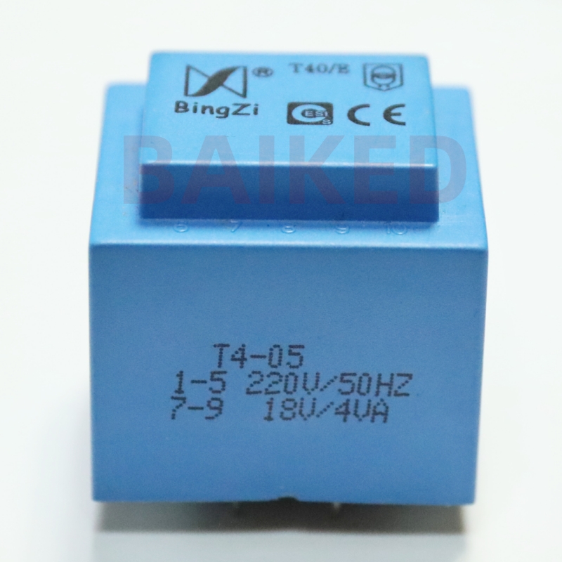 T40/E BingZi T4-05 1-5 220V/50HZ 7-9 18V/4VA DIP-4兵字