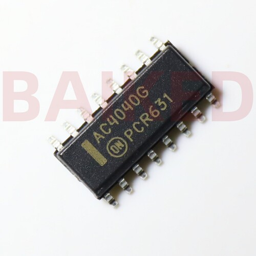 AC4040G ON MC74AC4040DR2G SOIC-16 计数器 分频器 140MHz 12位