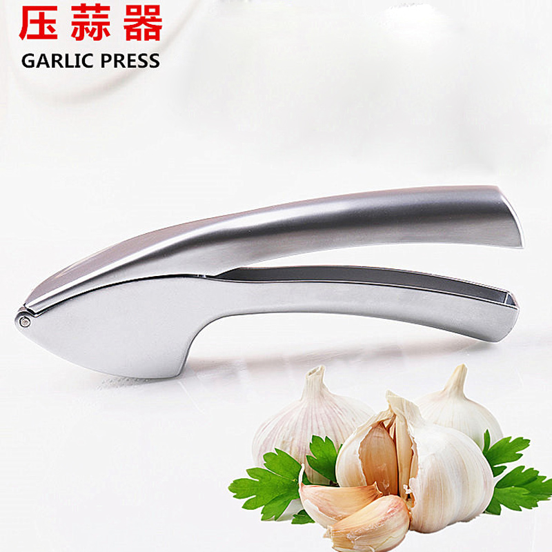 锌合金压蒜器家用蒜泥器压蒜夹子实用姜汁挤蒜泥捣蒜夹厨房小工具