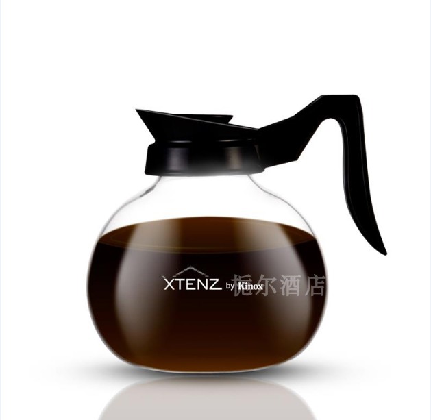 建乐士Kinox茵庭耐热玻璃咖啡壶XT2002茶壶加热饮料花奶茶豆浆壶