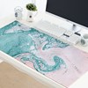 Marble Northern Europe Geometry Simplicity waterproof Catcher Mouse pad computer keyboard non-slip Table mat enlarge Super large