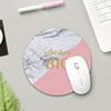 Mouse pad Marble Northern Europe originality non-slip thickening desk Catcher waterproof notebook Simplicity Wristband