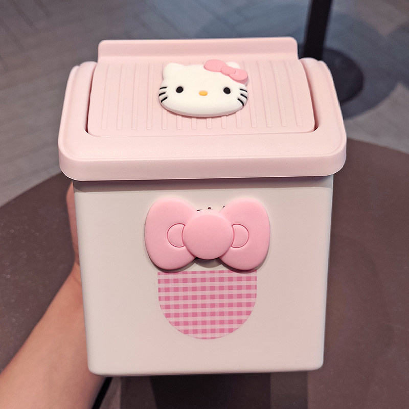 桌面高颜值垃圾桶可爱房子收纳盒带盖收纳笔筒大容量翻盖宿舍纸篓,家庭/个人清洁工具,垃圾桶,淘宝优惠券,粉丝福利购,淘宝优惠卷