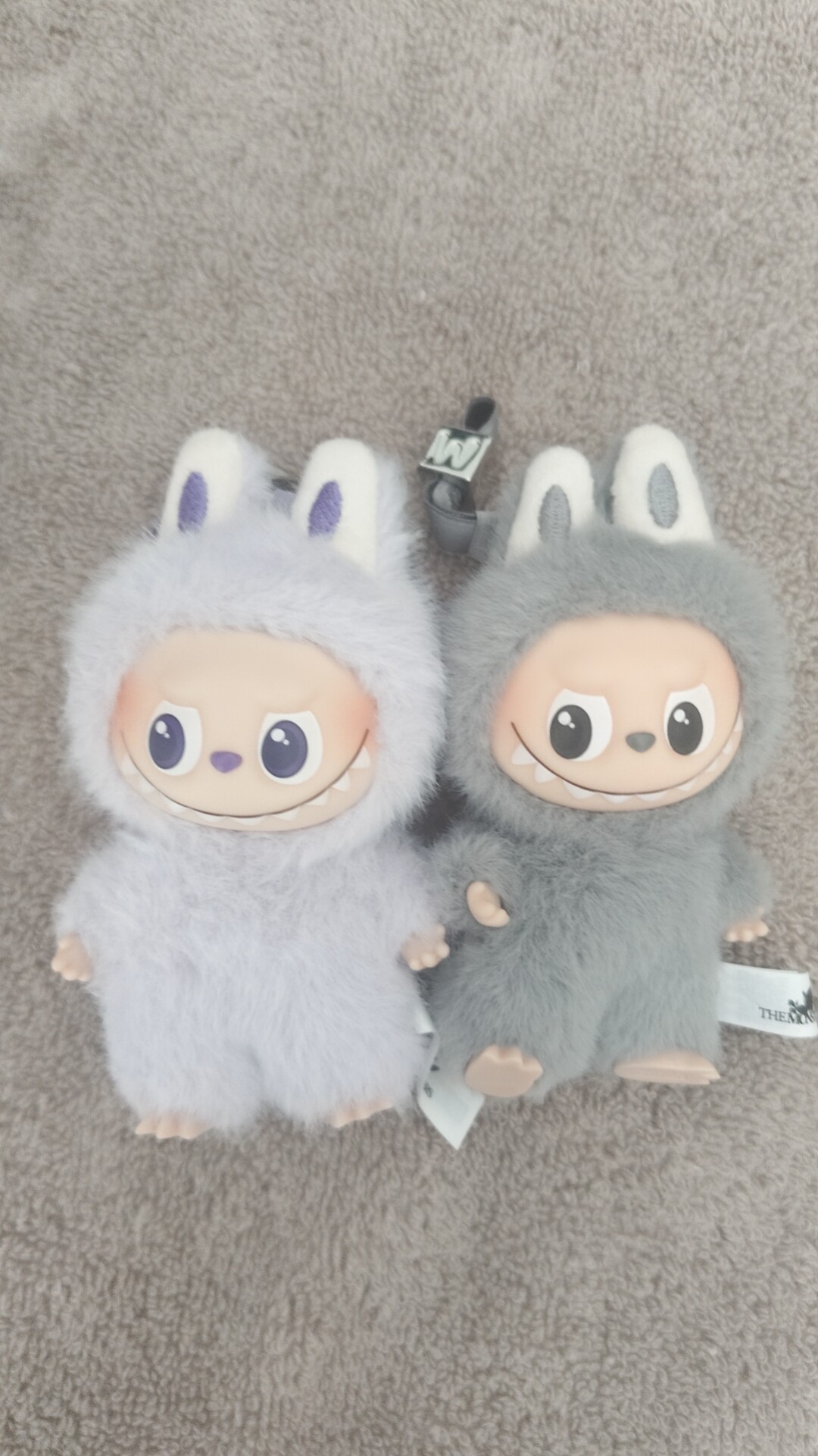POPMART泡泡玛特THE MONSTERS心底密码 labubu系列搪胶毛绒挂件