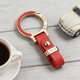 金属材质汽车钥匙扣男生简约腰挂防丢钥匙链车载挂饰圈环钥匙扣士