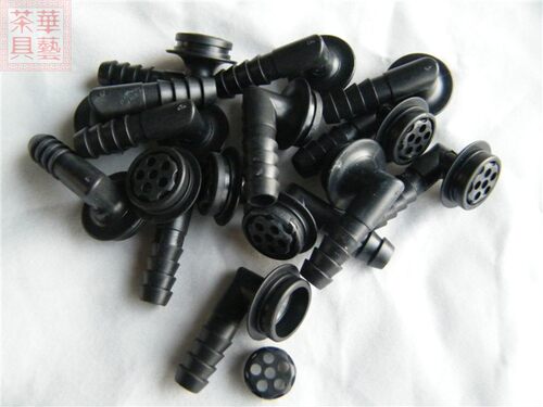 玻璃琉璃茶盘排水管口直角弯头口