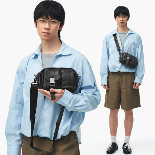 男士胸包2026新款小挎包