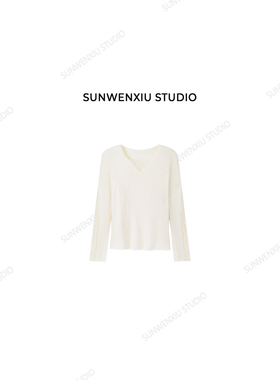 swx studio 抽纱棉衫 温柔极简镂空破洞设计感夏日防晒罩衫1120