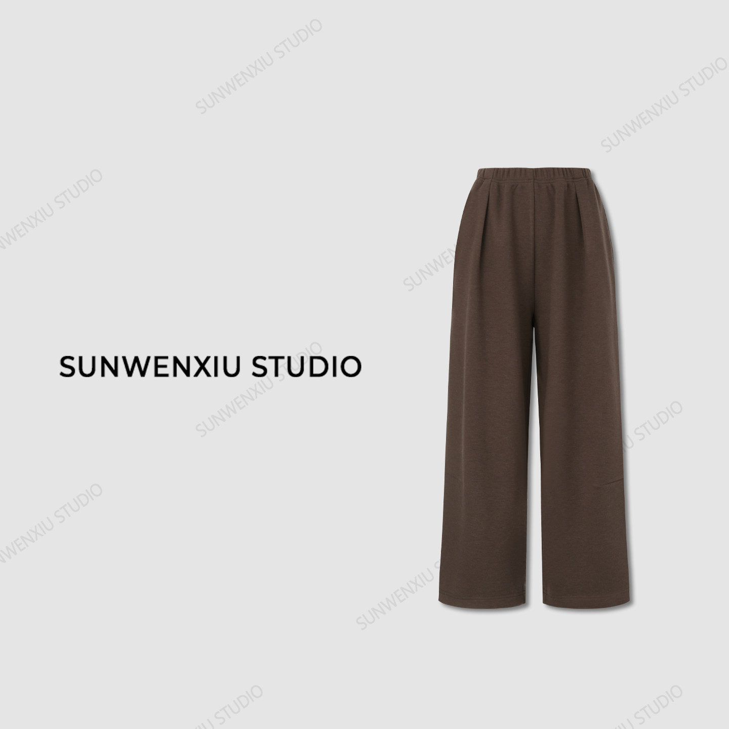 swx studio “轮廓裤”2026早春新款羊毛莱赛尔混纺松弛九分裤,女装/女士精品,休闲裤,淘宝优惠券,粉丝福利购,淘宝优惠卷