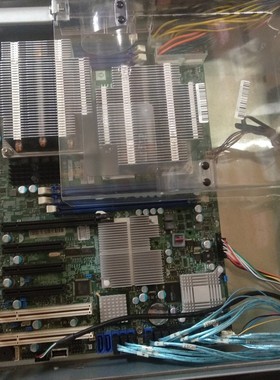 超微X8DTL-6F3F X9DB3-TPF双路X58 5680服务器 游戏主板可加显卡