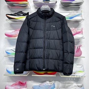 男子健身90%鸭绒运动外套AYMV221 新款 李宁轻薄短款 羽绒服2025冬季