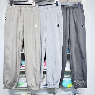 李宁卫裤2025冬季男子反伍BADFIVE加绒保暖宽松收口运动裤AKLV779