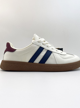 sobey速波夏季新款女子时尚百搭休闲运动鞋德训鞋小白鞋