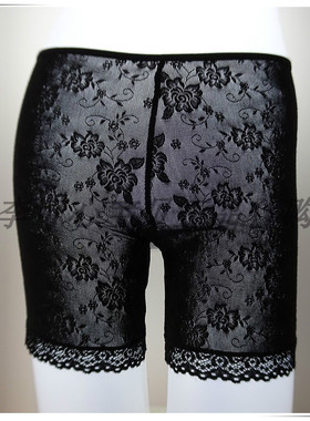 Rime华姿伊专柜3O55688三分裤安全裤防走光蕾丝提花薄打底裤女