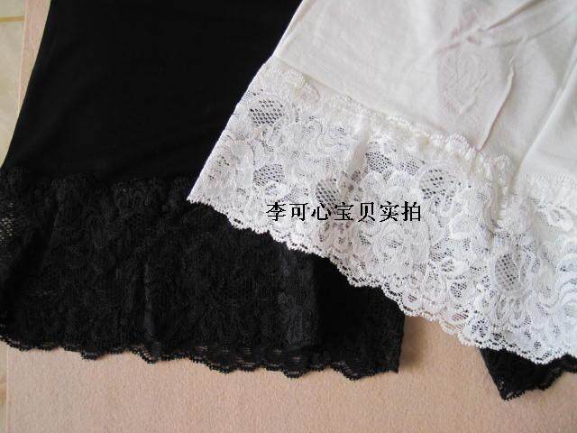 特价Rime华姿伊天蚕棉平板3I0563花边三分裤打底裤安全裤3I0562
