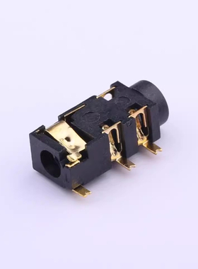 PJ-327E-5A韩荣HRO音频连接器3.5mm耳机插座额定电流500mA电压30V